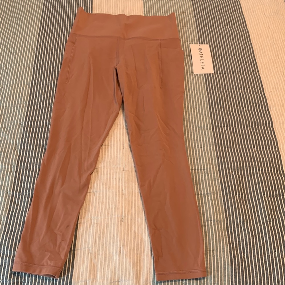 Pink Athleta Leggings